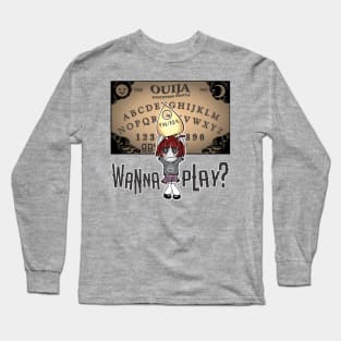 Ouija Board Wanna Play Long Sleeve T-Shirt